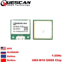QUESCAN G10A-F30 UBX M10 GPS-Modul 1-25Hz GNSS-Empfänger für FPV-Drohne Betaflight GPS Galileo BeiDou GLONASS QZSS SBAS