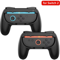 2Pcs Joy-Con Grips Kit For NS Switch 2 Joypad Hand Grip Shell Controller Gamepad Stand Holder Bracket For Switch 2 Accessories