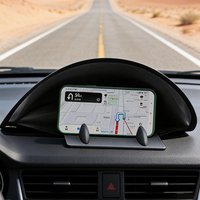 Car Phone Sunshade Foldable Anti-Glare Heat Resistant Cover Car Smartphone Sun Shield for Automotive SUV Dashboard Driving
