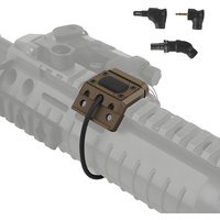 UN Metal Side Wired Switch for PEQ Light Crane SF 2.5mm Connectors Scout Light Flashlight Side Mount Picatinny Rail Compatible