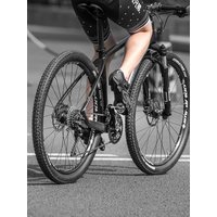 AliExpress NONE Mountain Bike Self-Locking Pedal Bike Lock Pedal Ultra Light Aluminum Alloy Bearing Sealed Lock Pedal Riding Accessories