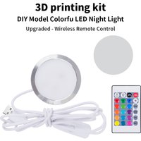 Led Lamp Kit 001 Hardware For Bambu Lab Warm White/Multicolour Adjustable Bambulab Led Light Kit DIY Model Without Lamp Shell