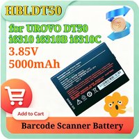 HBLDT50 3.85V 5000mAh High Capacity Replacement Li-po Battery for UROVO DT50 i6310 i6310B i6310C Handheld PDA Barcode Scanner