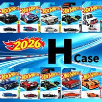 Original 26H Hot Wheels 1 64 Diecast Car Vehicle Mercedes Benz Ford Classic Alloy Car Model Collection Boys Toy Gift For Kids