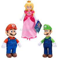 Original Super Mario Galaxy Movie 15 in Mario Luigi Princess Peach Fully Articulated Soft Figure Collectible Plush Doll Gift Toy