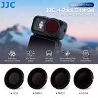 JJC Camera Filter Set for DJI Osmo Nano Accessories Camera CPL UV ND8 ND16 ND32 ND64 1/2 Black Mist 4 Points Star Filter
