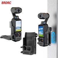 BRDRC Magnetic Mount Stand for DJI Osmo Pocket 3 Quick Release Back Clip Adapter Frame Holder Pocket 4 Camera Accessories