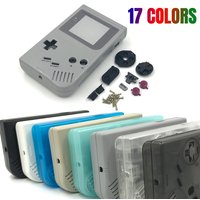 Full Shell Case for GameBoy Classic GB DMG Console Housing W/ Button Screw Rubber Pads Kits Replacement