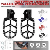 AliExpress JFGRACING Motorcycles Footpegs Foot Pegs Rests Pedals For Surron Sur-Ron Light Bee Electric Dirt Bike Footrest Dirt Pit Bike Accessories