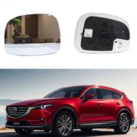 Heated Side Mirror Glass with Blind Spot Monitoring for Mazda CX-5 (2017-2023) & CX-9 (2016-2021) TK71691G1 TK71691G7 AutoParts