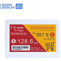 7.5 inch 4 Color E-ink Display USB /WiFi Electronic Digital Price Tags for Retail Red & Yellow ESL Shelf Label