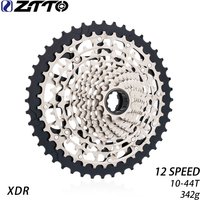 ZTTO XDR 12 vitesses 10-44T Cassette de vélo 12S volant d'inertie CNC acier Super léger roue libre K7 12v pignon pour vélo de gravier de route
