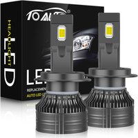 130W H7 Led H4 H1 H8 H11 9005 HB3 9006 HB4 Led-lampe 80000LM F5 Plus Auto Scheinwerfer Canbus 3570 CSP Auto Turbo 6000K Weiß 12V 24V