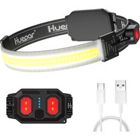 AliExpress Huepar LED Headlamp USB Charging ,Leightweight Headlight With 3 Modes For Camping Running Hiking, Cycling Hard Hat Band Light