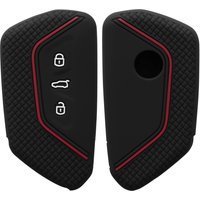Car Key Case For VW Golf 8 Mk8 GTI GTD R ID3 ID4 2020 Decoration Silicone Car Key Case Fob Holder Cover Trim Car Accessories image 4