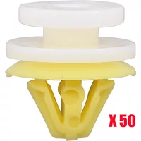 50X Door Wheel Arch Clips Fits For Land Rover Discovery 3 4 Range Rover Sport Freelander 1 2 Car Clips Fasteners Wheel Arch Exte