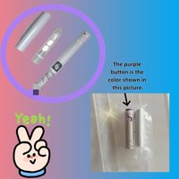 The disposable purple button injection pen (without medication) is individually packaged, with each set containing 10 pieces