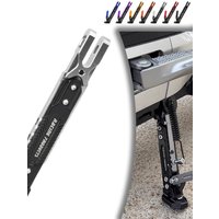 AliExpress PowerMotor 18-24 cm Universal Motorcycle Kickstand Adjustable Parking Kickstand Bracket Foot Side Supporter Dirt Bike Motorbike Accessories