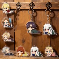 Wholesale Anime My Next Life As A Villainess Hamefura Catarina Claes Acrylic Keychain Pendant Figure Keyring Gift bag charm 6cm