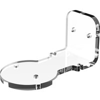 Wall Mount Acrylic Bracket No Drill/Drilling Install Small Wall Shelf Save Space Wall Bracket for Eufy Security Indoor Cam S350