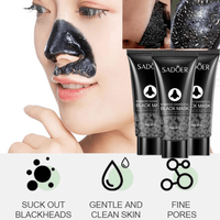Bamboo Charcoal T Zone Cleansing Mud Mask to Clean Pores Peel-Off Mask Moisturize Deep Cleaning and Adsorption of Blackhead Oil