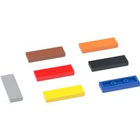WANGE 212Pcs/Lot 63864 No Hole Rear 3 Holes Building Block Moc Color Accessories Compatible with Brick Children Toy Gift Box