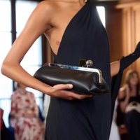 Luxury Designer Clip Handbag Purses For Ladies Underarm Bag Fashionable Long Clutch Bag With Removable Shoulder Bag