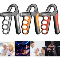 5-100 KG Wrist Expander Grip Strength Trainer Adjustable Resistance Non-Slip Gripper for Musicians Athletes Hand Injury Recovery