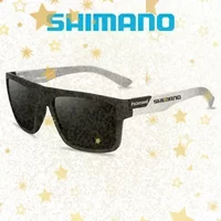 AliExpress Shimano Polarized Sunglasses Men's Driving Shades Male Cycling Camping Hiking Fishing Classic Sun Glasses UV400 Eyewearing