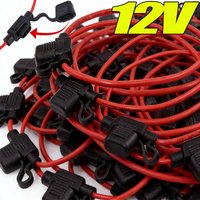 Car Fuse Socket Car Mini Blade Fuse Holder Splash-proof Box 12V 30A with Fuses Blade Wire Cutoff Switch Socket 5-20pcs