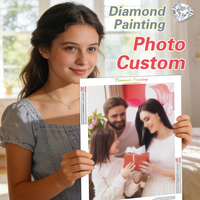 GATYZTORY Stitch Diamond Painting Photo Custom Simple handmade gifts for home decoration Diy Set Full Square/Round Drill Stitch
