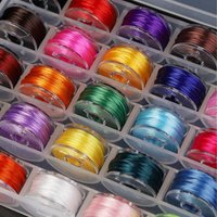 25Color Stretchy Elastic Beading Cord String 0.5mm High Stretch Line Wire for DIY Jewelry Making Bracelet Necklace Handmade