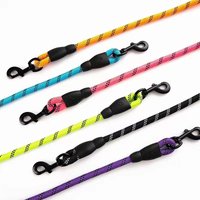 2M Pet Lead Heavy Duty Dog Walking Rope Explosion-Proof Reflective Dog Leash for Large Medium Dogs Anti-Pull Strong Pet Chain