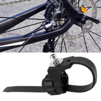 2pcs Bike Fork Clamp Fork Mounting Bracket Adapter Ring Rack Modification Sports Cycling Repair Parts Front Rear Mud Guard Flap