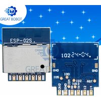 1~10PCS ESP-02S Serial Wireless 2.4G Wifi Module Transceiver for Smart Home Industrial IoT 1Mbit Compatible ESP8266 ESP 02S