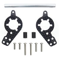 Carbon Fibre Rear Shock Damper Mount for Tamiya RC Car Grsshopper Grasshopper 2 Hornet Buggy Chassis Upgrades Parts