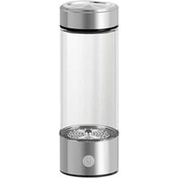 420ml Alkaline Hydrogen Water Bottle with Ionizer Filter Pitcher Type-C Charging Includes Hydrogen Water Generator Maker