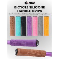 AliExpress ODI Silicone MTB Bike Handlebar Grips Anti Slip Bicycle Handlebar Cover Soft Shock Absorbing Folding BMX Cycling Handle Cuff