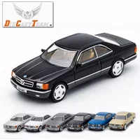 DCT 1/64 Mercedes Benz 500SEC Car Alloy Toys Motor Vehicle Diecast Metal Model Kids Xmas Gift Toys for Boys