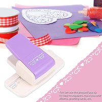 Punches Decorative Lace Edges Scroll Punch Embossing For Scrapbook Cards Easy To Operate DIY Handcraft Tool