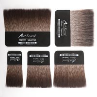 Artsecret Squirrel Hair Flat Paint Brush Golden Foil Paper Art Brush for Arts Painting Gilding Crafting Decoration