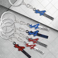 Metal Key Chain For Alpine Esprit Logo Duster Scenic Megane GT Clio RS Captur Kwid Kadjar Car Styling Keychain Auto Accessories