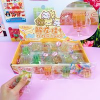 Mini Crystal Popsicle Squishy Ice Cream Stress Relief Toy, Squeezable, Venting, Relieve Anxiety Stress Relief Vent Toys Gift