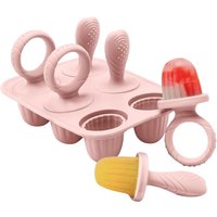 Silicone Baby Ice Mold - Reusable Frozen Breast Milk Treats for Teething Relief