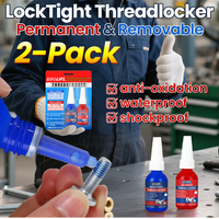 LOOLIFL271 thread locking agent 243 nut bolt sealant, sealing fastener, anaerobic curing metal adhesive, rust proof, stable