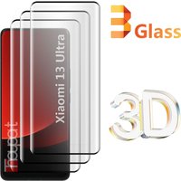 3Pcs 3D Tempered Glass For Xiaomi 13 Ultra Screen Protector Full Cover Film For Xiaomi 13Ultra Glass