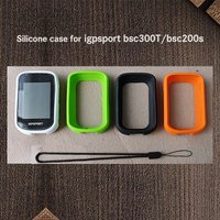 IGPSPORT BSC200S BSC300T Silicone Protective Cover Soft edge shell Bike Computer bsc300t Protection with Lanyard and Screen Film