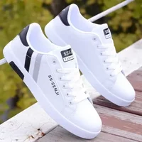 Size 48 Mens Shoes High Quality Men Sneakers Leather Outdoor Casual Shoe Mens Vulcanized Shoes Trendy Men Shoes Tenis Masculino