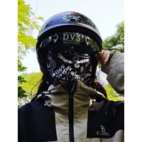 AliExpress NONE Vintage Electric Bicycle Helmet Sunscreen Breathable Motorcycle Half Helmet Fall Prevention Safety Helmets for Men and Women Rid
