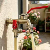 Faucet Irrigation System Watering Garden Sprinkler Farming Supplies Accessories Outdoor Gardening Equipment Lawn Tools For Home
